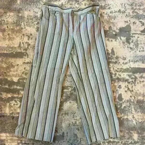 David Loren Striped Capris 90s